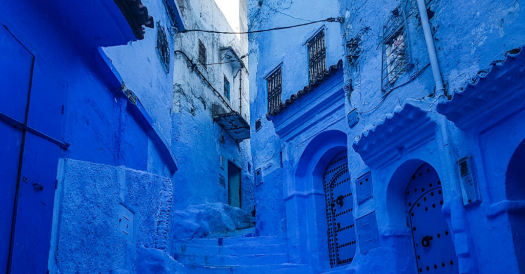 blue city